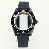 40mm Diver Case Stainless Steel Sapphire For Mod SPB149J1 NH34 NH35 NH36 NH70 4R36 Movement RubberStrap