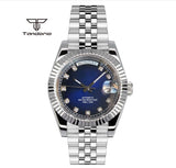 Tandorio Day Date Watch TD139 Seiko NH36 39mm / 36mm Sunburst Sapphire 10Bar