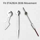 NH Watch Hands Silver Watch Hands Fit NH35 NH36 PT5000 ETA2836 2824 DG2813 3804 Miyota8215 8205 821A Movement Watch Accessories