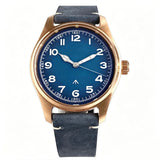39MM Vintage Bronze Pilot Watch Real Cusn8 Tandorio TD131P Japan NH35A Miyota8215 PT5000 Automatic 20Bar Sapphire