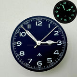 28.5mm NH35 Dial With Green Light Suitable for Japanese Movements NH35/NH36A Mechanical Watch Modification Accessories