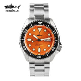 HEIMDALLR Skx007 Men Watch NH36 Movement Sharkey Ceramic Bezel 200M Waterproof Sapphire Automatic Mechanical Dive Watch for Men