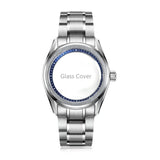 Premium 40mm GS GMT Case Sapphire AR High Quality Tape NH35 GMT NH34 Movement Automatic Mechanical Luxury Men's Watch 33.5MM Dial