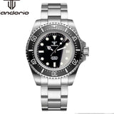 Tandorio 43mm NH35A PT5000 Submariner Sapphire Glass Date TD268