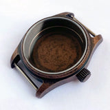 Solid Bronze Pilot Case 36mm 39mm Fit for NH35 NH36 PVD Black Pilot Case PT5000 ETA2824 Sapphire Crystal 200M Waterproof Screw Crown