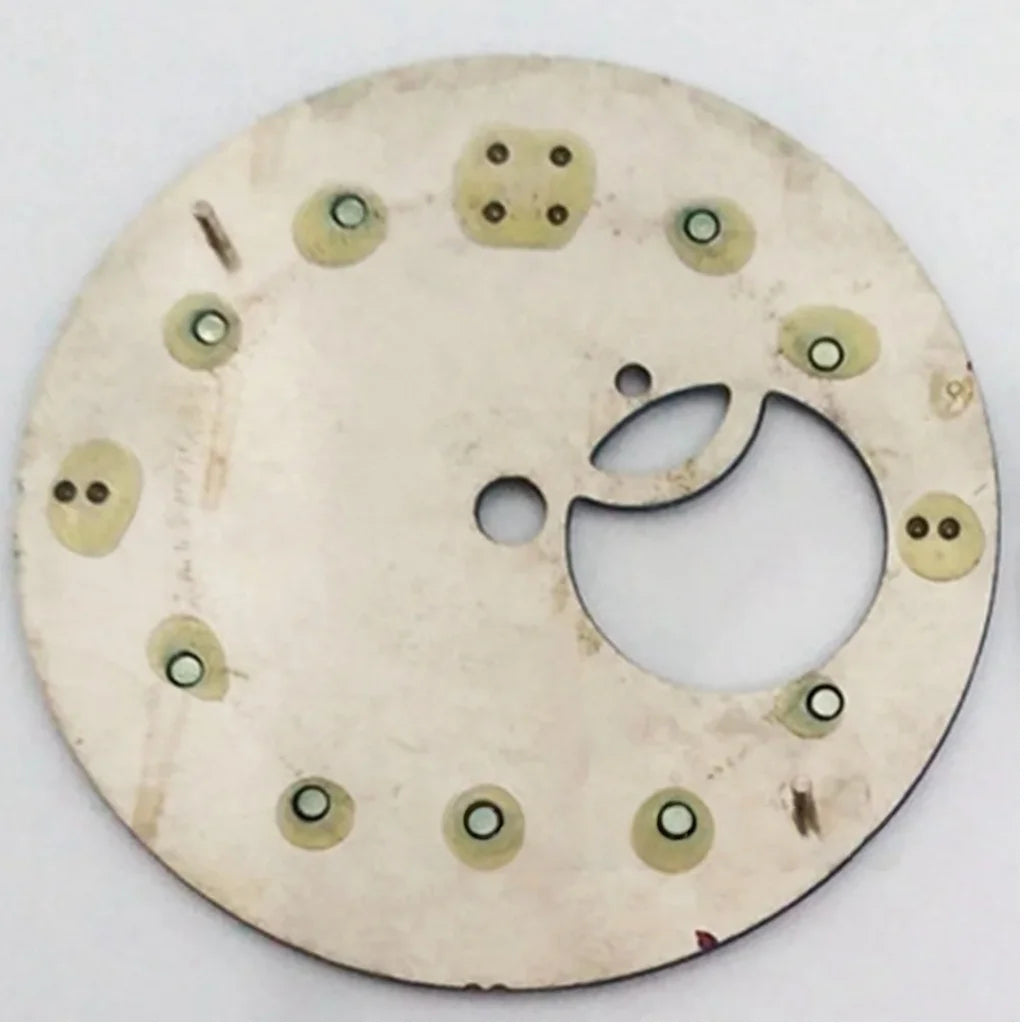 NH39 Watch Dials 31mm Subsecond dial  Hands Green Luminous  Watch Accessories Parts