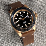 Tandorio TD232B Solid CUSN8 Bronze Watch NH35A PT500040mm Sapphire Submariner Yachtmaster