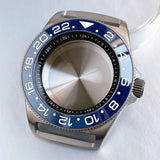 42MM Titanium GMT Watch Case Fit NH34 NH35 NH36 ETA2824 PT5000 Fxd mod Case Watch Anti Allergy Sapphire Glass
