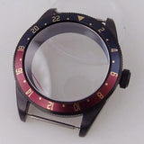 39mm PVd Black Rose Gold Dive Watch Case BB58 Mod 20BAR Waterproof Dome Sapphire Glass 39mm Black Bay Watch Case for NH34 NH35 NH36 NH70 ETA2824 PT5000 Watch Parts (Copy)