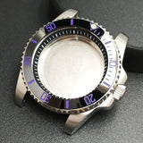 40.5mm Submariner Case GMT with Chapter Ring for NH34 NH35 NH36 Movement Sapphire 10ATM