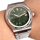 Automatic Watch Engineer Mod 40mm Tandorio TD332K Japan NH35A Waves Dial 10BAR Sapphire Crystal