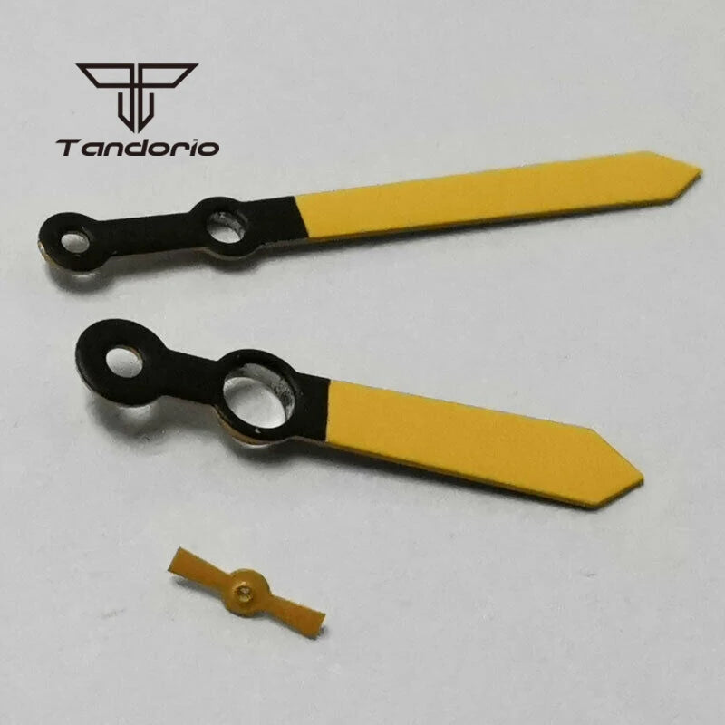 オレンジ/グリーンの時計針は、UNITAS ETA 6497 6498 ST36 手巻きムーブメントの時計交換用です。 