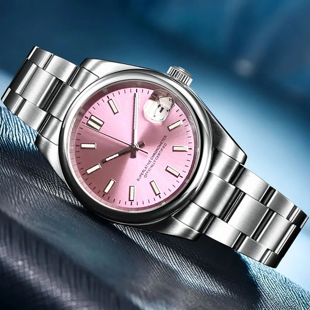 Oyster Perpetual Watch Tandorio TD318 36/39mm Sapphire Glass 20ATM Waterproof Dress Watch