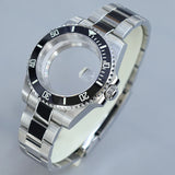 40MM Submariner watch case Eta2824 Sw200 PT5000 Sloping Bezel Sapphire GMT Yacht Master