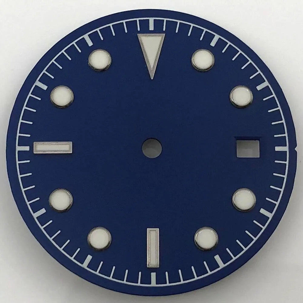 30.5mm Dial For 41MM Black Bay Mod Green Luminous  NH35 NH36 ETA2836/2824 Miyota8205/8215/821A