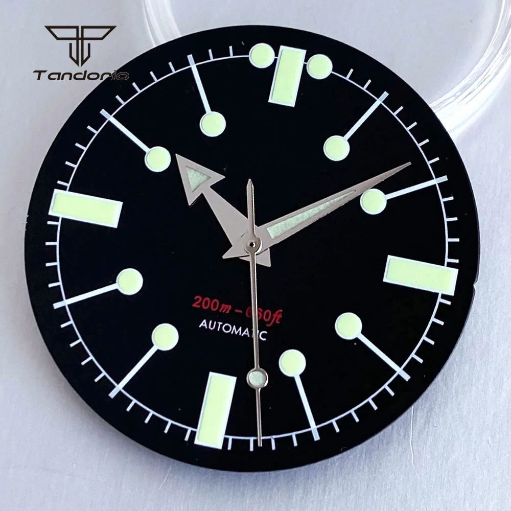 40mm Serica Mod Dive Case Domed Sapphire +Bracelet+31mm Dial+Hands Mod Accessories Fit NH35 NH36 NH38 ETA2824 PT5000 ST2130 Miyota8215