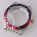 39mm Dive Watch Case BB58 Mod 20BAR Waterproof Dome Sapphire Glass 39mm Black Bay Watch Case for NH34 NH35 NH36 NH70 ETA2824 PT5000 Watch Parts