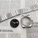 Gold / Rose Gold / PVD Black PRX case 40mm Automatic Modified Case Strap Set Fits Supe Player Prx NH35 NH36 Movement Sapphire Glass Penetrating