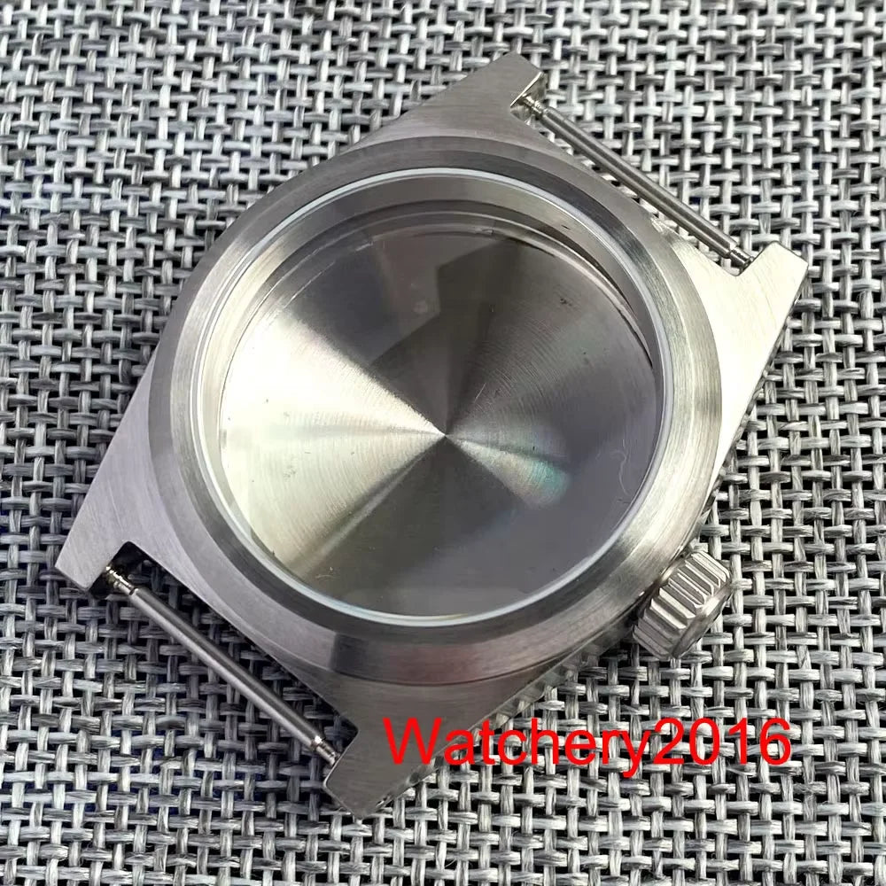 Unimatic U2 Watch Case 38mm Brushed Watch Case Sapphire 20ATM fit NH35 NH36 NH38 ETA2824 Automatic Movement Watch Parts