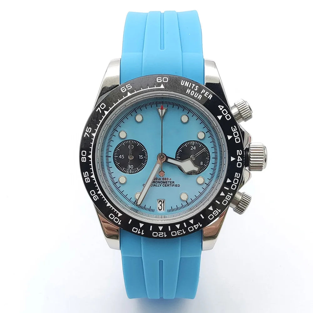 Daytona Mod Sterile Chronograph Watch Customizable VK64 Quartz