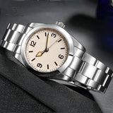 Explorer Watch Tandorio TD110Z Automatic 36mm/39mm Sapphire Dress NH35 Miyota8215 / PT5000 Glide Clasp 10Bar