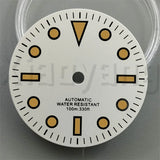 California Dial 29mm Sterile Green Luminous for NH35 NH36 NH34 ETA2824 PT5000