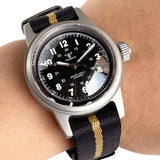 Miyota8215 PT5000 Pilot Watch Tandorio TD135M 36MM Small Military 20ATM Domed Sapphire  Vintage Field Dial