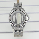 41mm Seamaster Watch Case 316 Stainless Steel 100M Waterproof for NH35 NH36 NH38 Movements 31mm Dial Watch Accessories