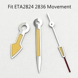 NH Watch Hands Silver Watch Hands Fit NH35 NH36 PT5000 ETA2836 2824 DG2813 3804 Miyota8215 8205 821A Movement Watch Accessories