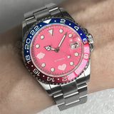 36mm Submariner Yacht Master 38mm 40mm  NH35A PT5000 Date Sapphire Rotating Ceramic Bezel Luminous