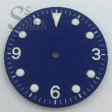 Explore watch dial 29mm dial with 369 digital stripe indices is suitable for the NH35 NH36 Miyota8215 821A ETA28242836 PT5000 DG2813 movement parts