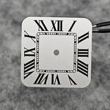 Square NH35 Watch Dial Set NH35 Roman Numeral Dial + Watch Needle New Square Watches Accessories for NH35 NH36 Movement