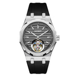 AESOP 7057  Flying Tourbillon Skeleton Watch For Man Luxury Sapphire 50ATM Gradient D