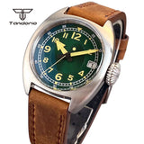 Tandorio Bronze Military watch TD102B NH35 Domed AR Sapphire 36mm 20BAR 36MM TD102B