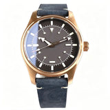 Solid Cusn8 Bronze Pilot Watch Tandorio TD801 39mm 20ATM Miyota 8215  PT5000 Automatic Sapphire