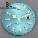 24.5MM Dial for women's watch Sunburst NH05 Watch Dial Gold Rose Sticks Number Women's Mechanical Watch Modified Parts Fit 31mm NH05 NH06 Watch