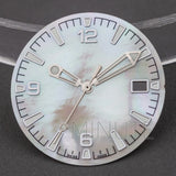 31mm Watch Dial and hands for Seamaster 300 Luminous Needles Dial fit NH35 NH36 Movement