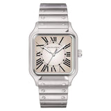 クォーツスクエアウォッチ Specht &amp; Söhne Classic 34MM 超薄型カジュアルウォッチ サファイア 50M 防水 Reloj Hombre