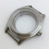 Miyota 9015 watch case 36mm 39mm explorer Mod Brushed Dome Sapphire Glass Fit NH35 NH36 ETA2824 PT5000 Miyota9015 10bar