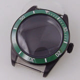 39mm PVd Black Rose Gold Dive Watch Case BB58 Mod 20BAR Waterproof Dome Sapphire Glass 39mm Black Bay Watch Case for NH34 NH35 NH36 NH70 ETA2824 PT5000 Watch Parts (Copy)