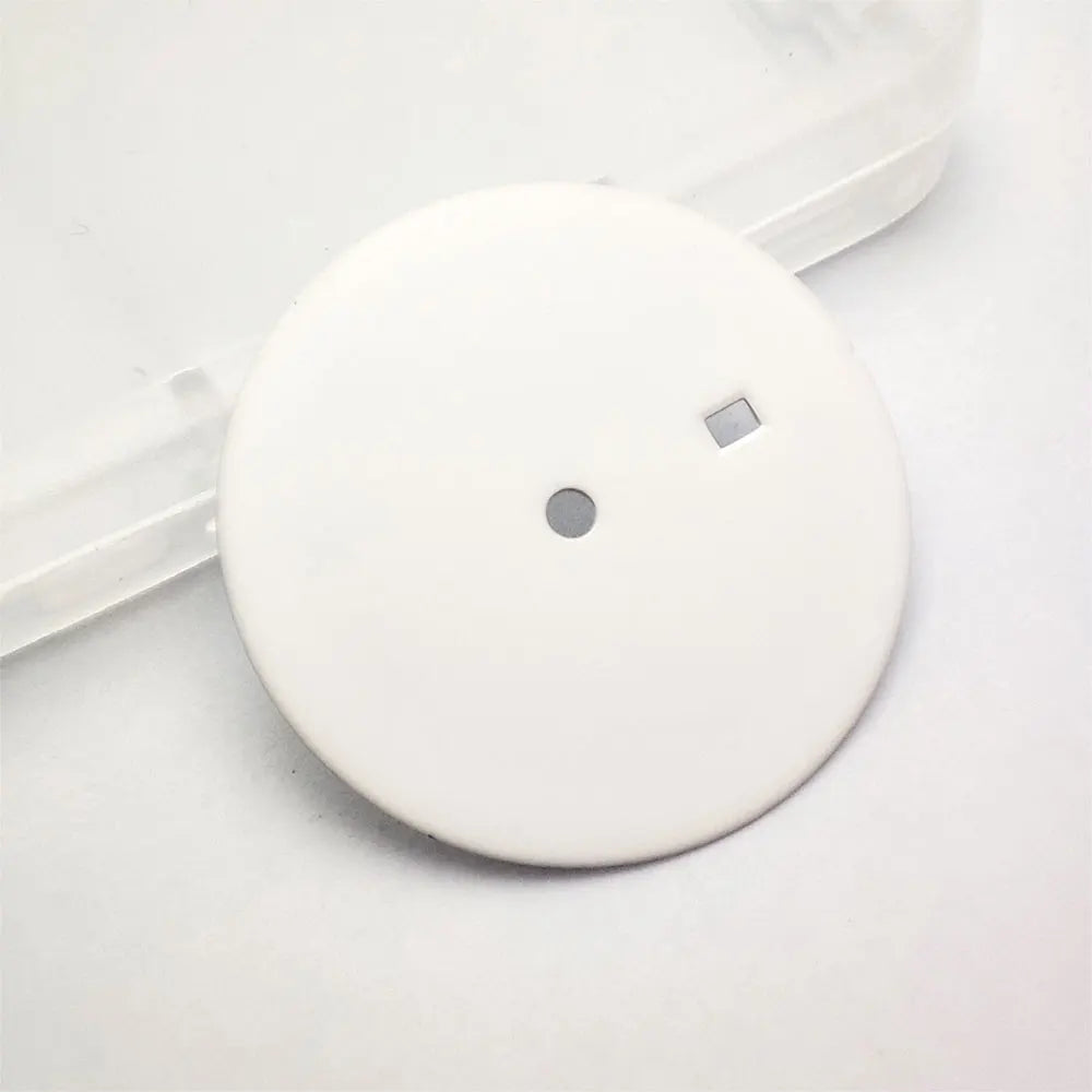 24.5mm watch dial NH05 white matte dial is suitable for the NH05 movement and can be customized with logos and patterns