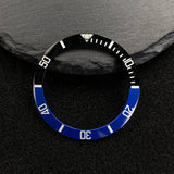 NH35 38-30.5mm bezel insert red Hands Watch Hands Blue Green Luminous Red Green Blue Hands For NH35/36/4R/7S Movement Watches Parts