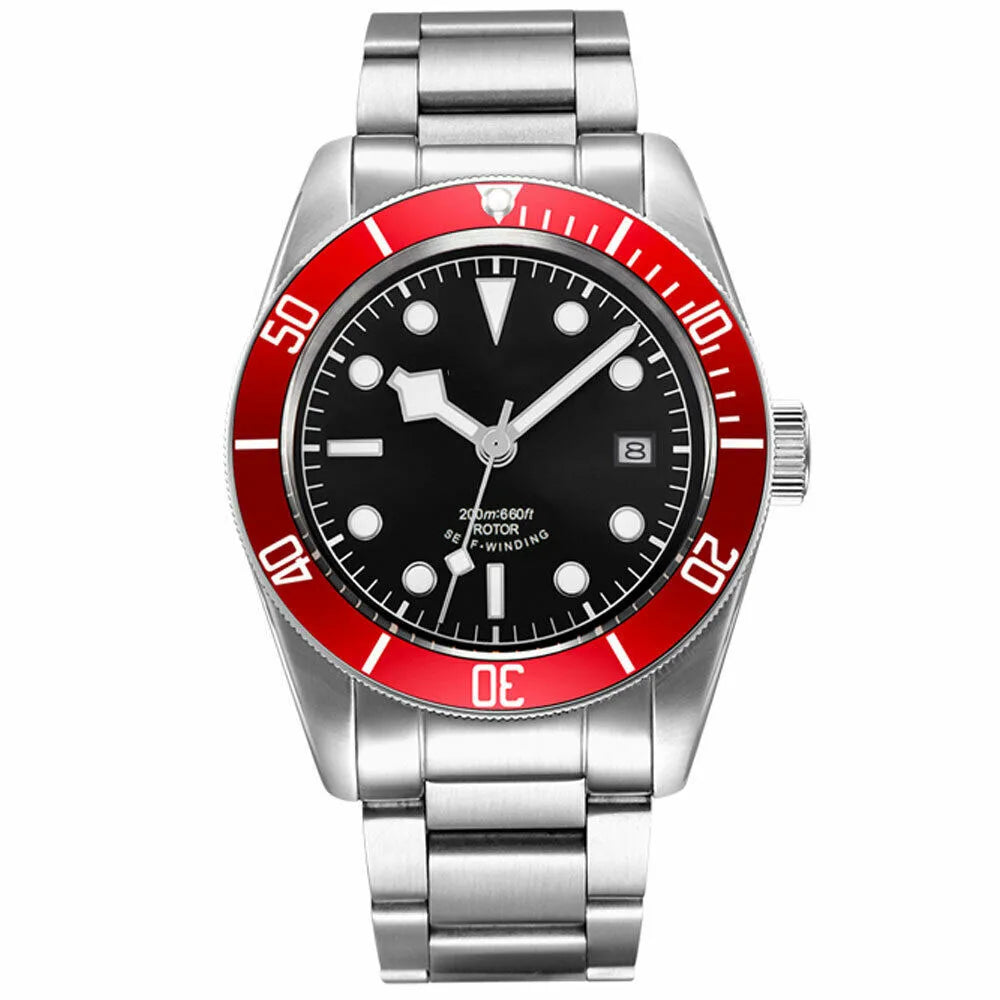 Custom Watch 41mm BB58 Watches Mod  NH35/miyota 8215 Automatic Dive Relogio Sapphire 10Bar
