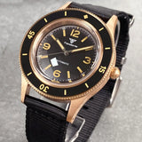 40mm MIYOTA 8215 Real Bronze Fifty FATHOMS Diver Tandorio TD234M Dome Sapphire 20ATM PT5000 NH35