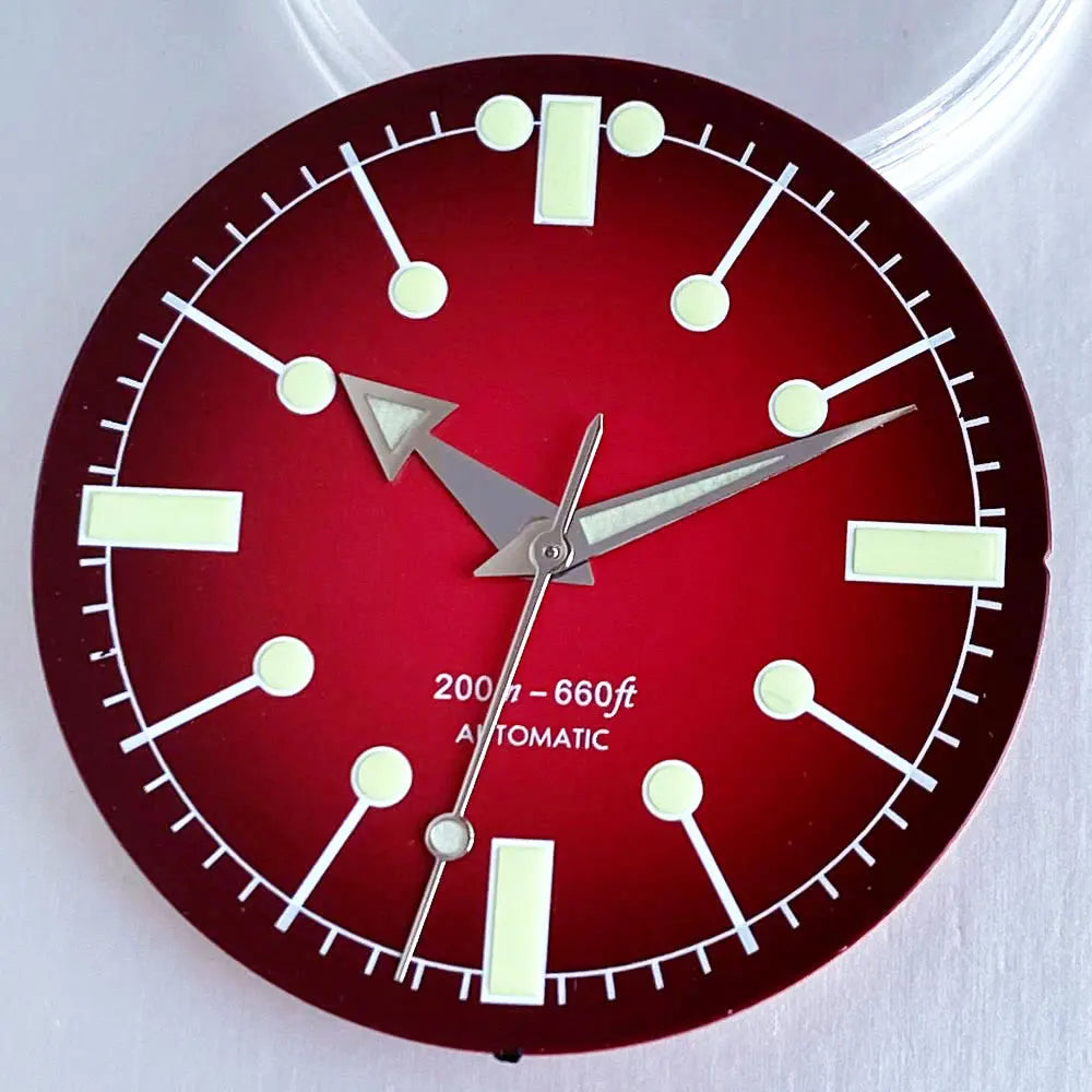 31mm Dial Luminous Hands Fit for NH35 NH36 NH38 ETA2824 PT5000 Miyota8215 Automatic Movement