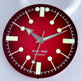 31mm Dial Luminous Hands Fit for NH35 NH36 NH38 ETA2824 PT5000 Miyota8215 Automatic Movement