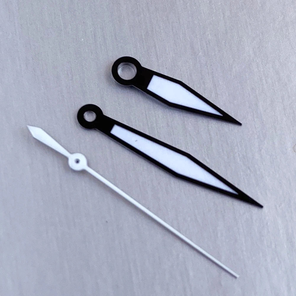 38mm watch dial Sunburst Blue Green White Black Hand Set Fit NH35 NH36 NH38 PT5000 for Pilot Diving Men Watch Parts Accessories