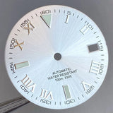 Wimbledon Style Roman Numeral Sunburst Dial 29mm Watch Dial Face For NH35 NH36 NH38 Movement Watch Replacement Part