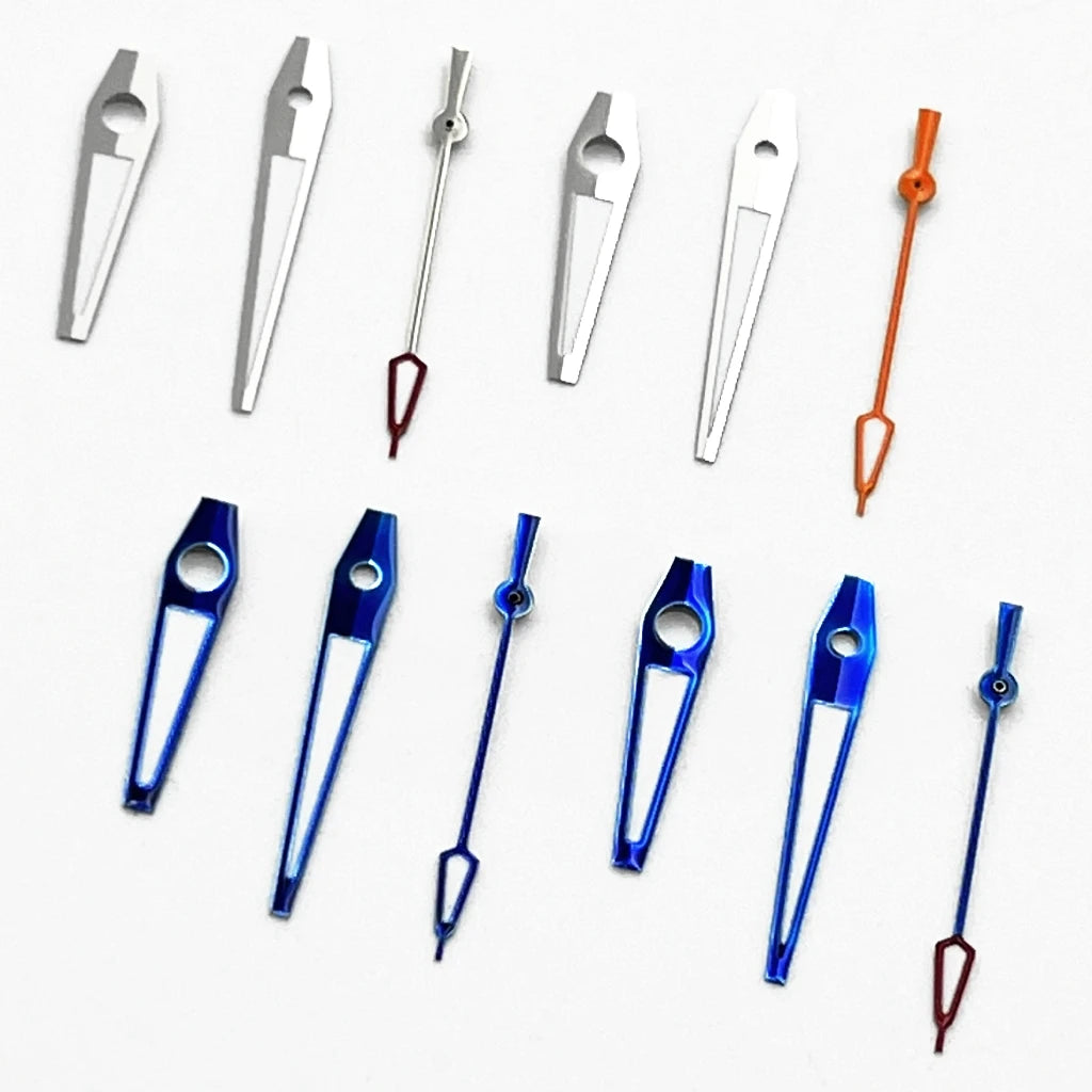 ETA Hands Silver/Blue Watch Hands Fit NH35 NH36 PT5000 ETA2836 2824 DG2813 3804 Miyota8215 8205 821A Movement Watch Accessories