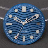 31mm Watch Dial and hands for Seamaster 300 Luminous Needles Dial fit NH35 NH36 Movement